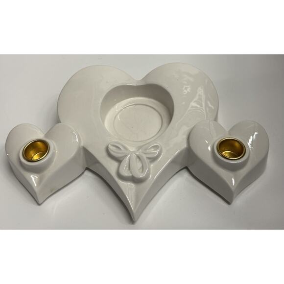 Grand Sales Vintage Christian Wedding Unity Candle Holder - Picture 1 of 8